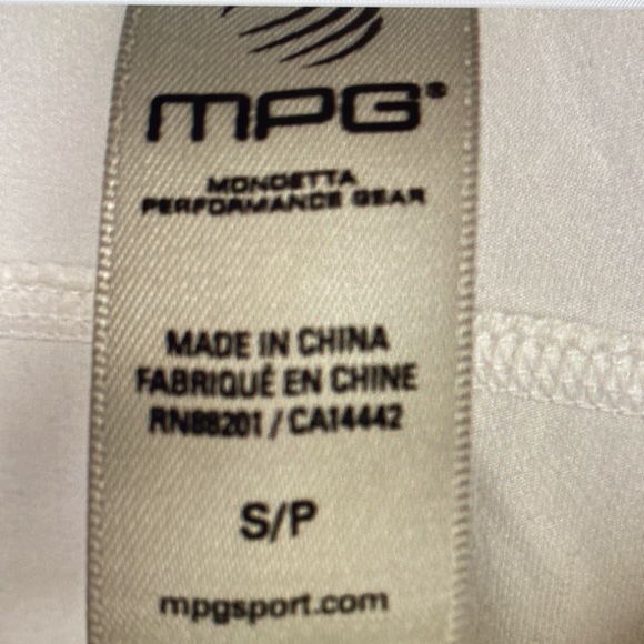 MPG Monoetta Performance Gear Top SP White Y2K Hit Layer Fresh - Picture 4 of 6